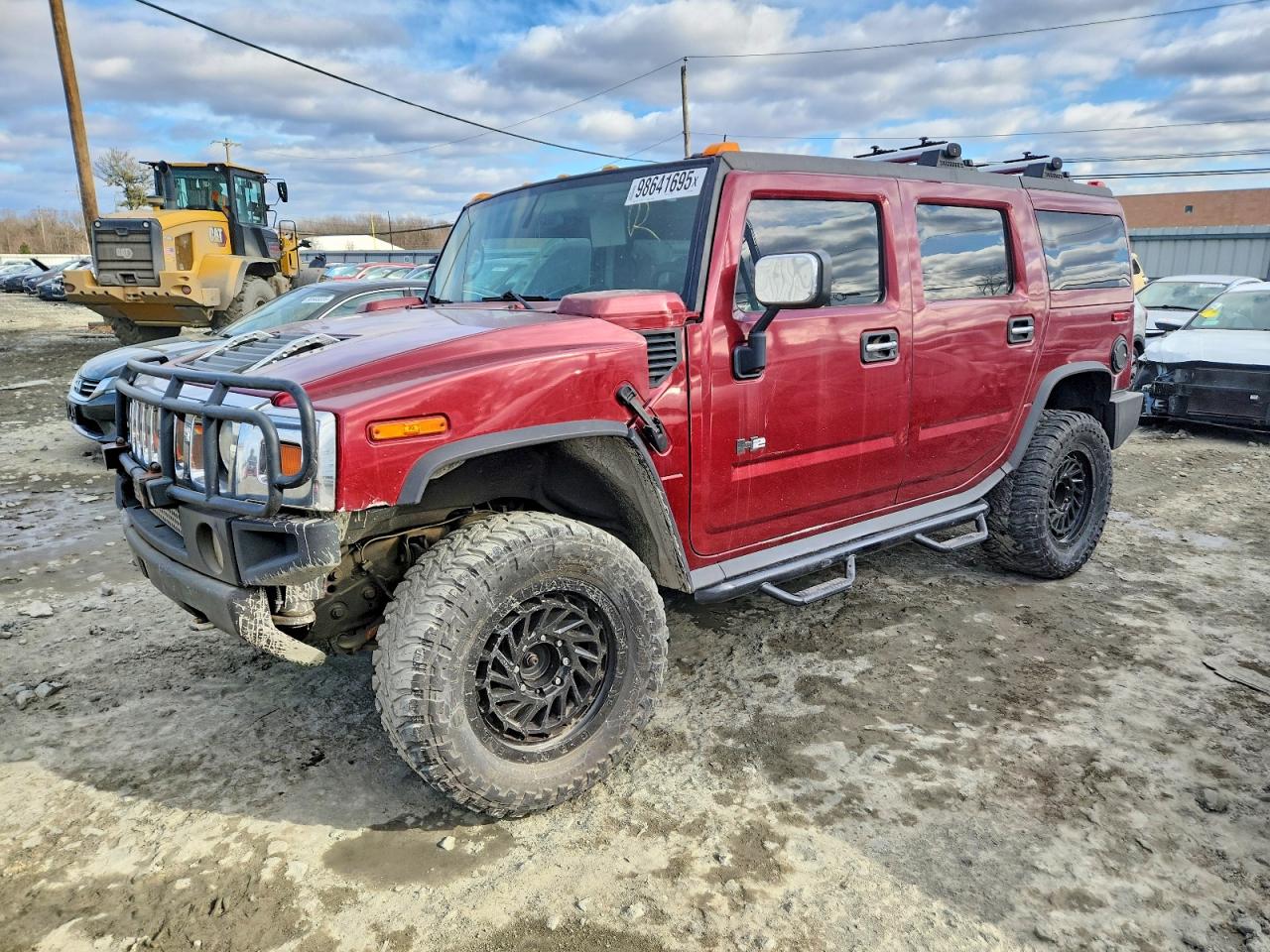 2003 Hummer H2, VIN 5GRGN23U83H129893 — Бок