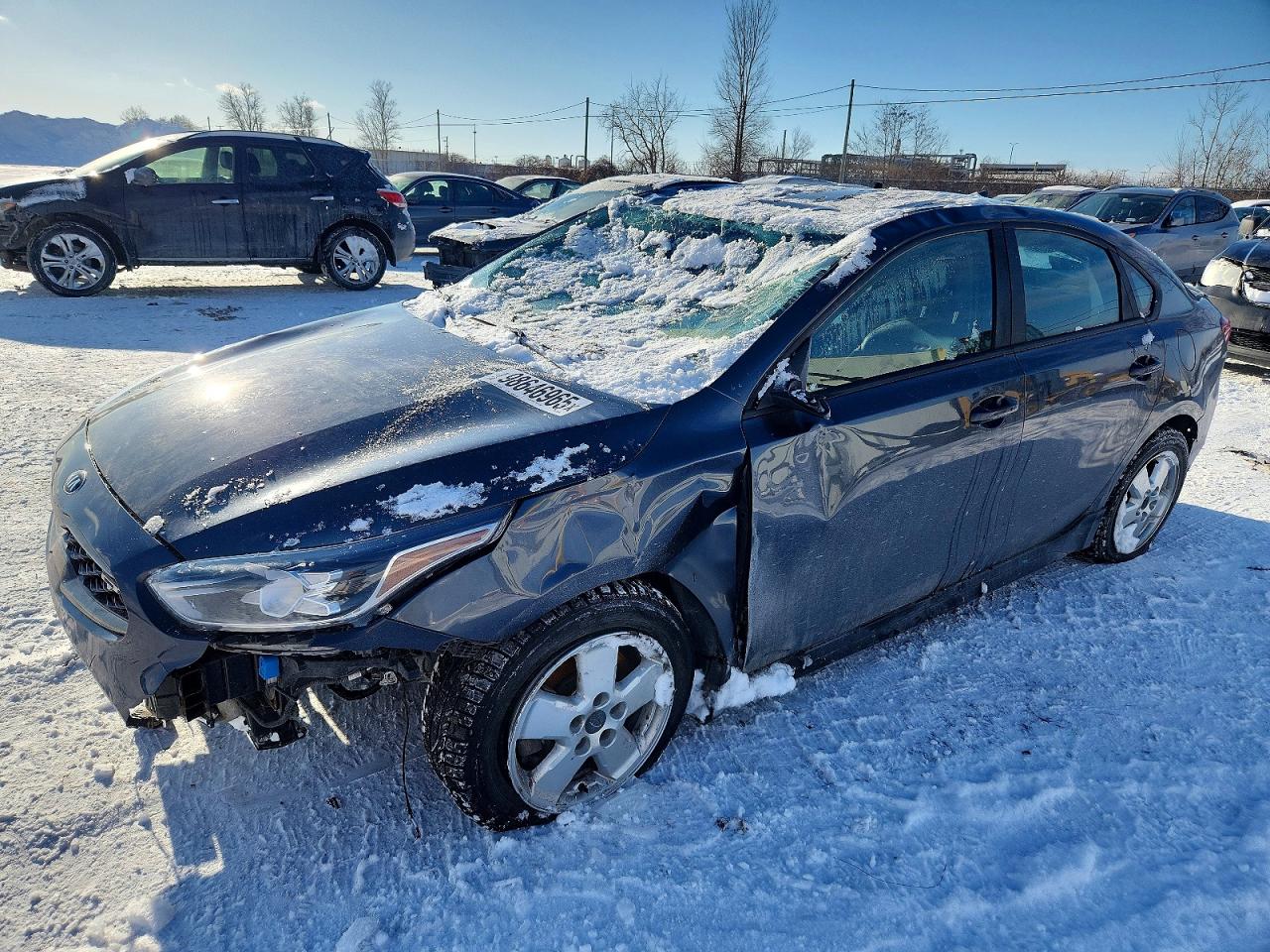 2021 Kia Forte GT, VIN 3KPF44AC3ME286468 — Front end