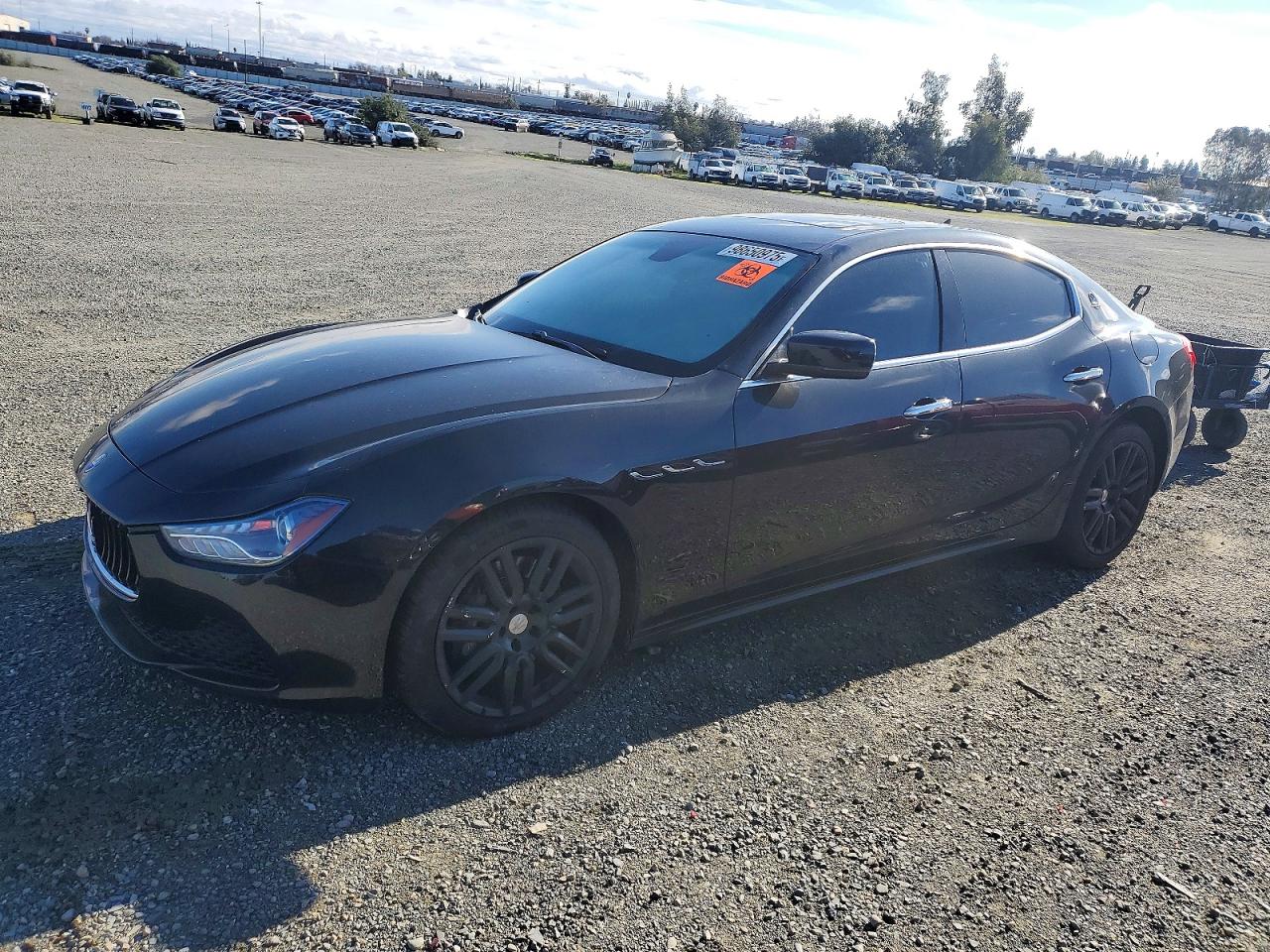 2015 Maserati Ghibli, VIN ZAM57XSA8F1135922 — Undercarriage