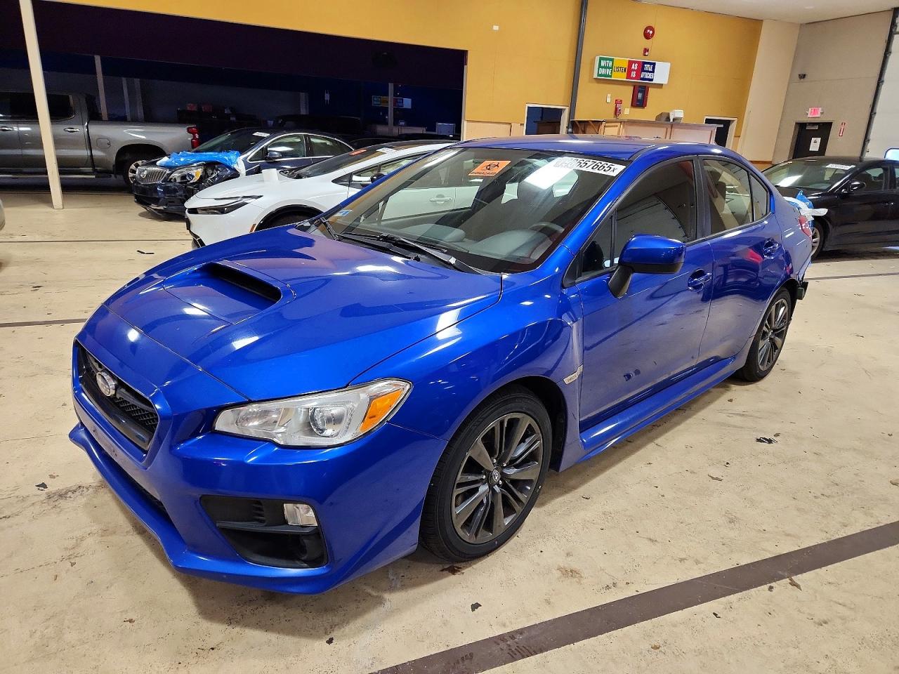 2016 Subaru WRX, VIN JF1VA1B68G9826603 — Rear end