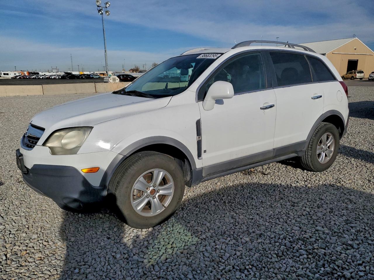 2008 Saturn VUE XE, VIN 3GSCL33PX8S727203 — Пожар