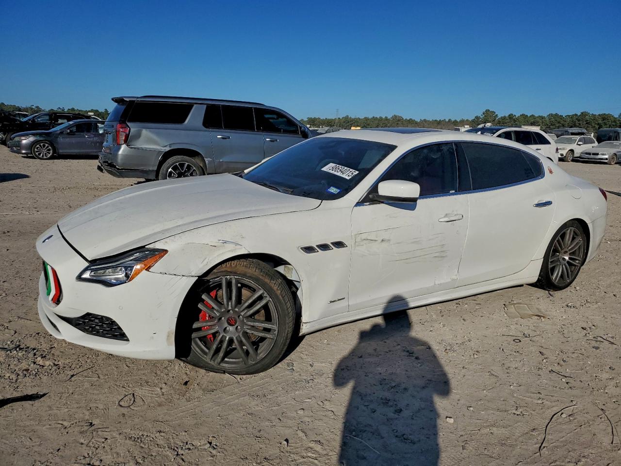 2018 Maserati Quattroporte S GranLusso, VIN ZAM56YPL6J1293235 — Undercarriage