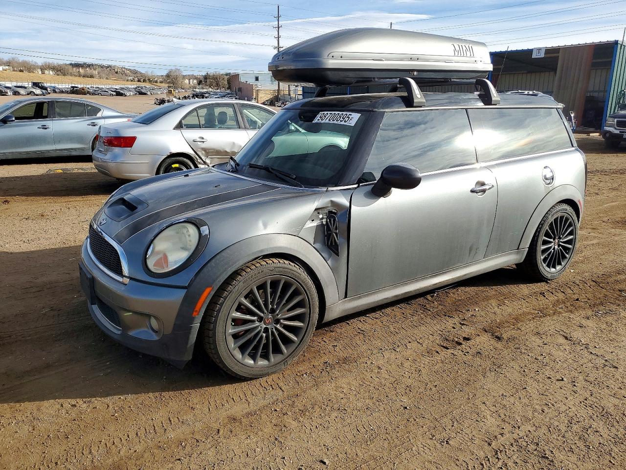 2009 MINI Clubman S, VIN WMWMM33509TP72456 — Frame damage