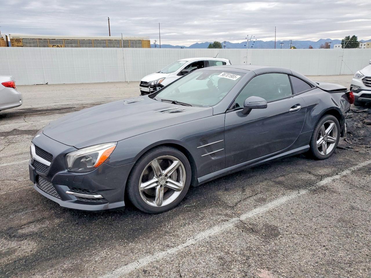 2015 Mercedes-Benz SL 400, VIN WDDJK6FA6FF030875 — Rear end