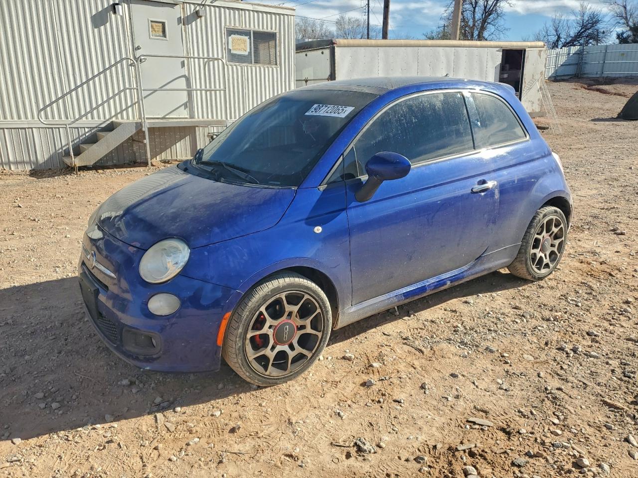 2014 FIAT 500 Sport, VIN 3C3CFFBR3ET165291 — Minor dents and scratches