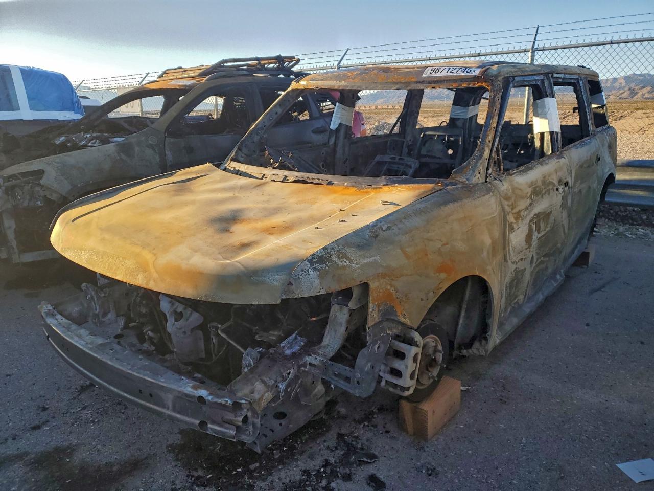 2018 Ford Flex SE, VIN 2FMGK5B84JBA09126 — Vandalism