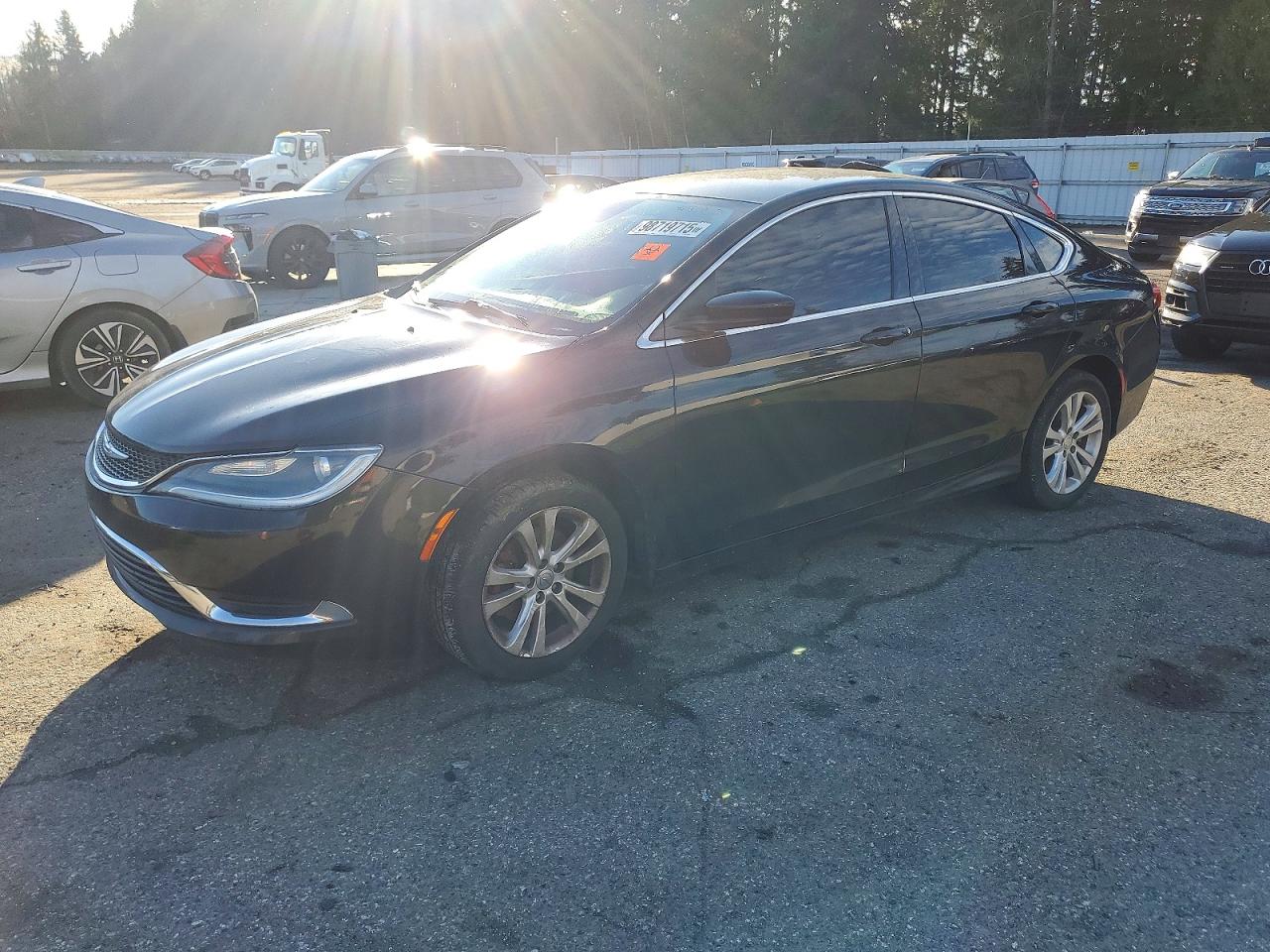 2015 Chrysler 200 Limited, VIN 1C3CCCAB9FN607584 — Rear end