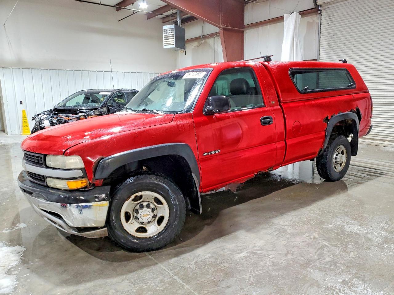2002 Chevrolet Silverado 2500 Work Truck, VIN 1GCGC24U72Z154167 — Front end