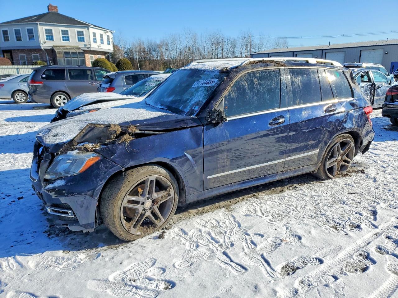 2014 Mercedes-Benz GLK 350, VIN WDCGG8JB2EG312323 — Rollover