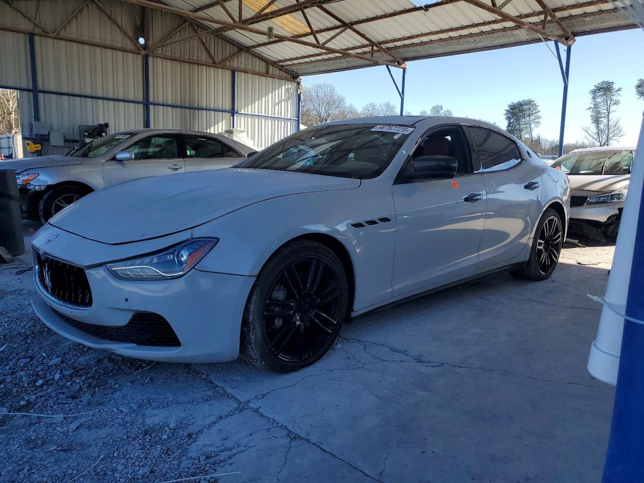2015 Maserati Ghibli S Q4, VIN ZAM57RTA7F1131662 — Мелкие вмятины и царапины