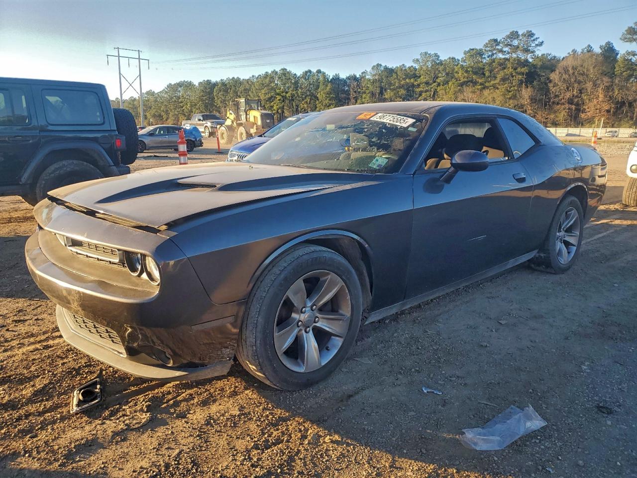 2016 Dodge Challenger SXT Plus, VIN 2C3CDZAG5GH107430 — Biohazard / chemical