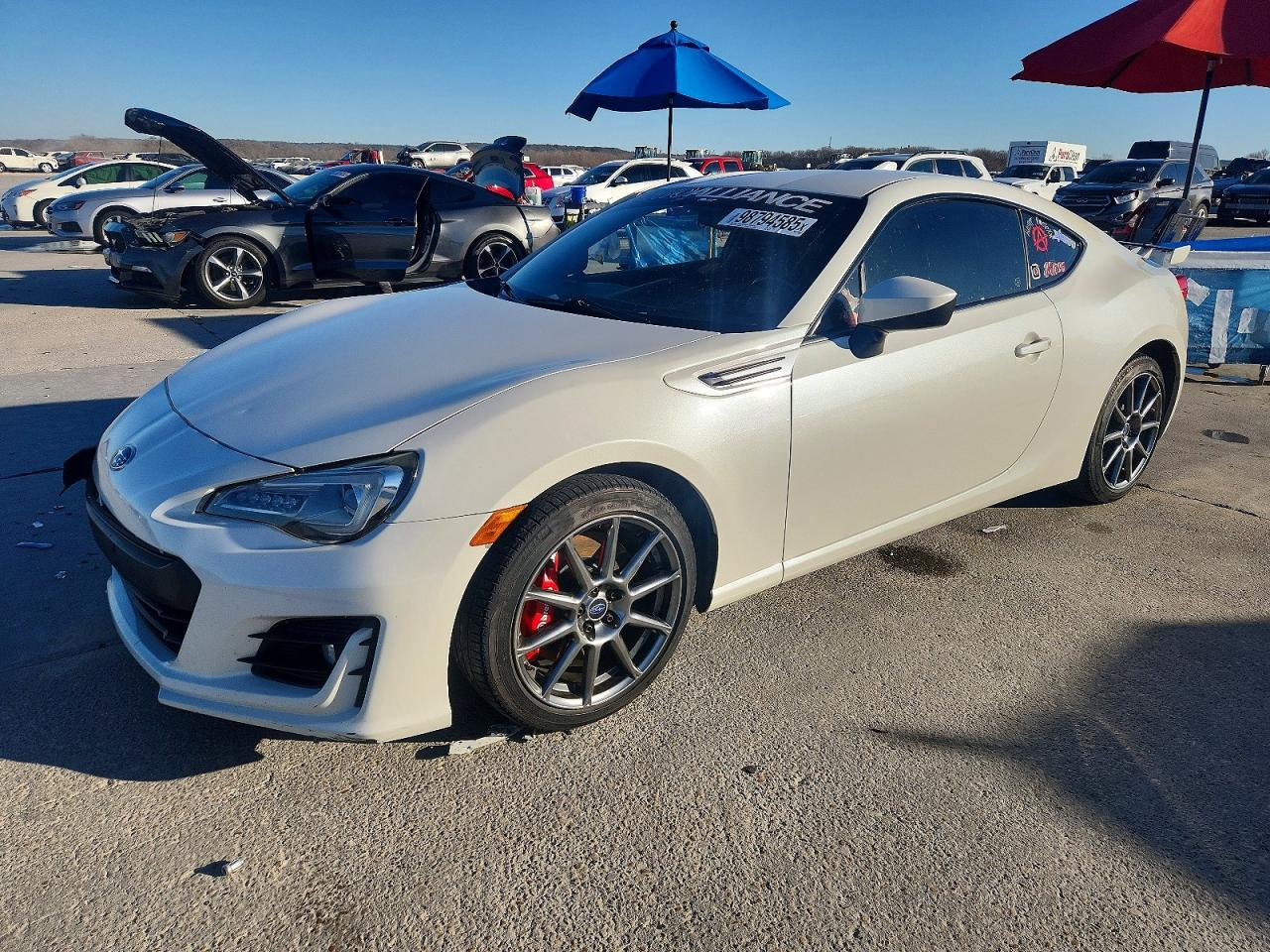 2018 Subaru BRZ Limited, VIN JF1ZCAC1XJ9601721 — Бок