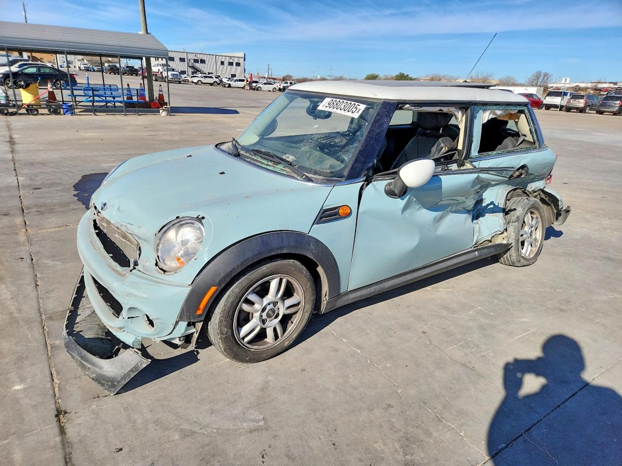 2012 MINI Hardtop, VIN WMWSU3C52CT541976 — Бок