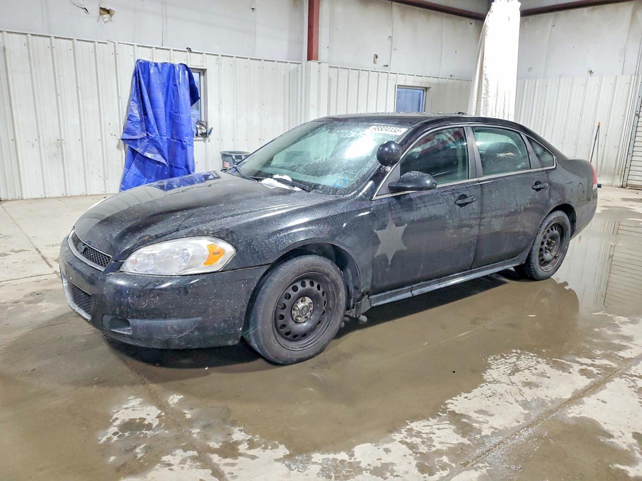 2015 Chevrolet Impala Police Police, VIN 2G1WD5E30F1165275 — Front end
