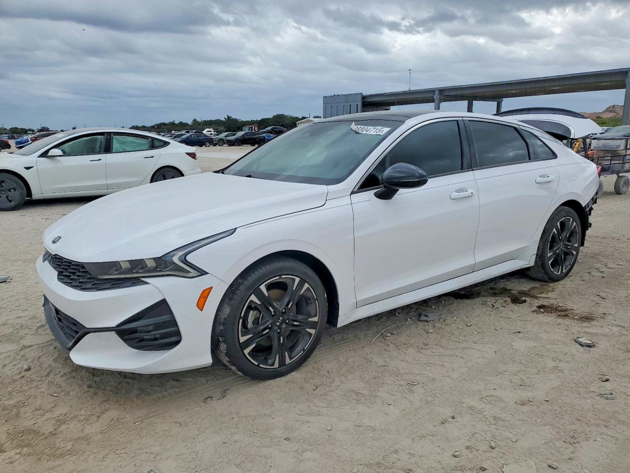 2021 Kia K5 GT-Line, VIN 5XXG64J20MG041818 — Rear end