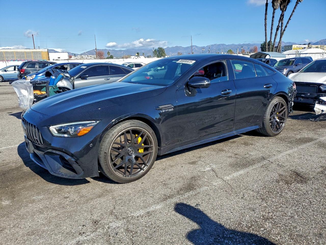 2020 Mercedes-Benz AMG GT 63 S, VIN WDD7X8KBXLA012104 — Rear end
