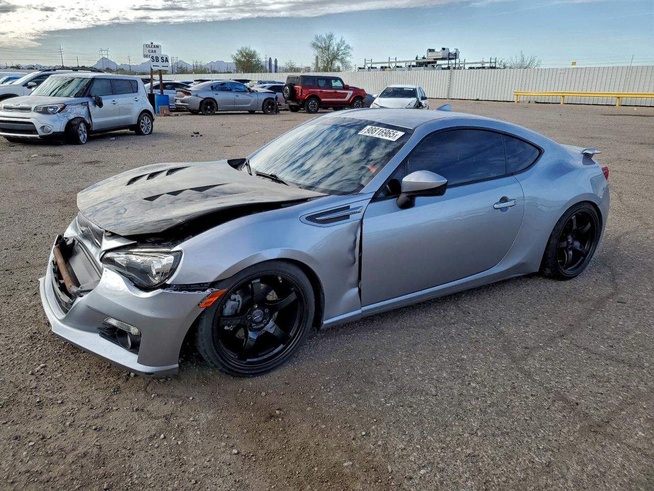2015 Subaru BRZ Limited, VIN JF1ZCAC19F8604848 — Front end