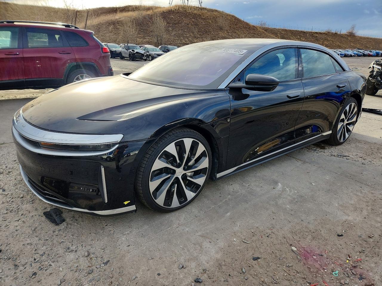 2023 Lucid Air Touring, VIN 50EA1TEA5PA003898 — Undercarriage