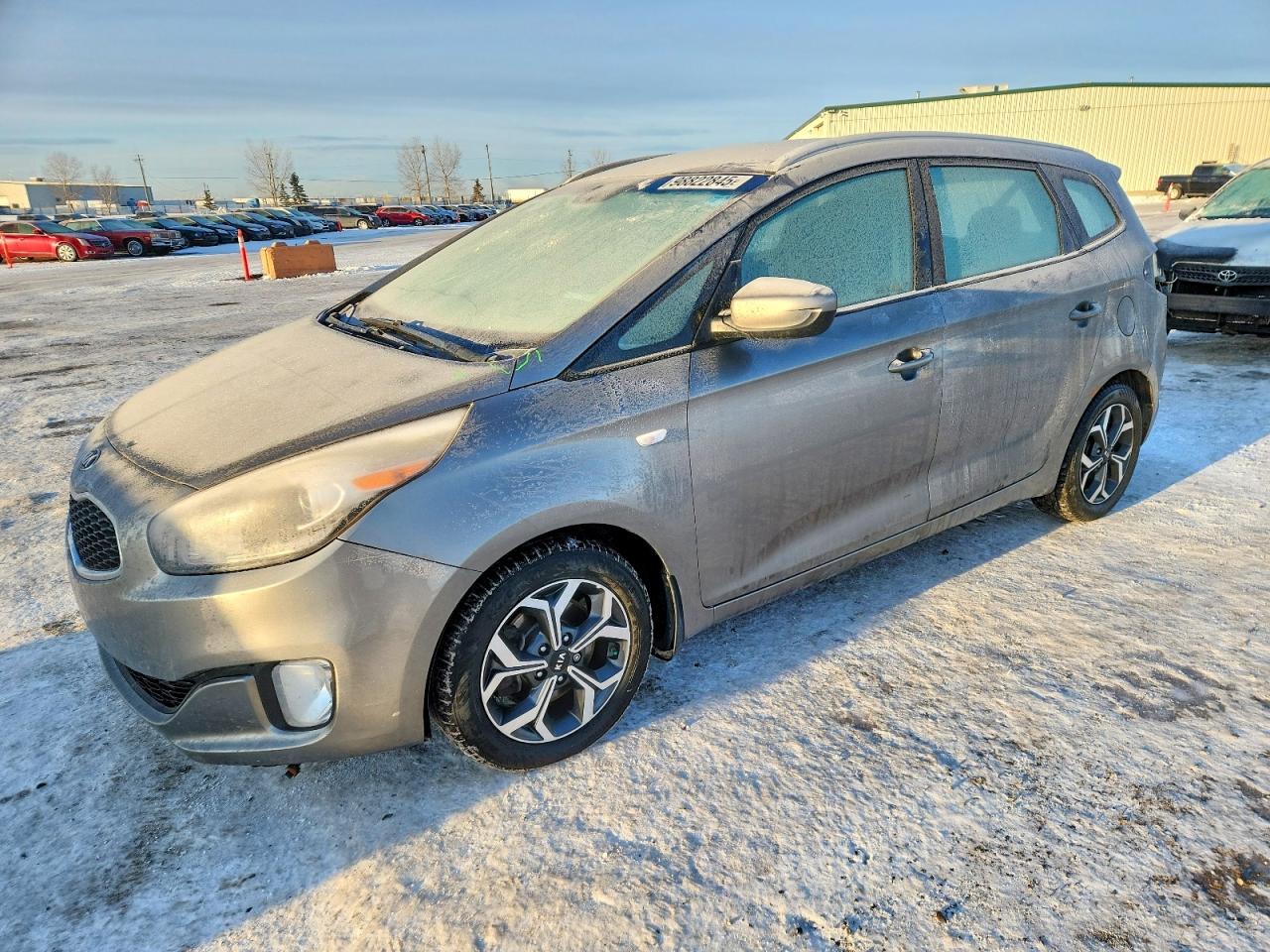2014 Kia Rondo LX, VIN KNAHT8A32E7047799 — Rear end