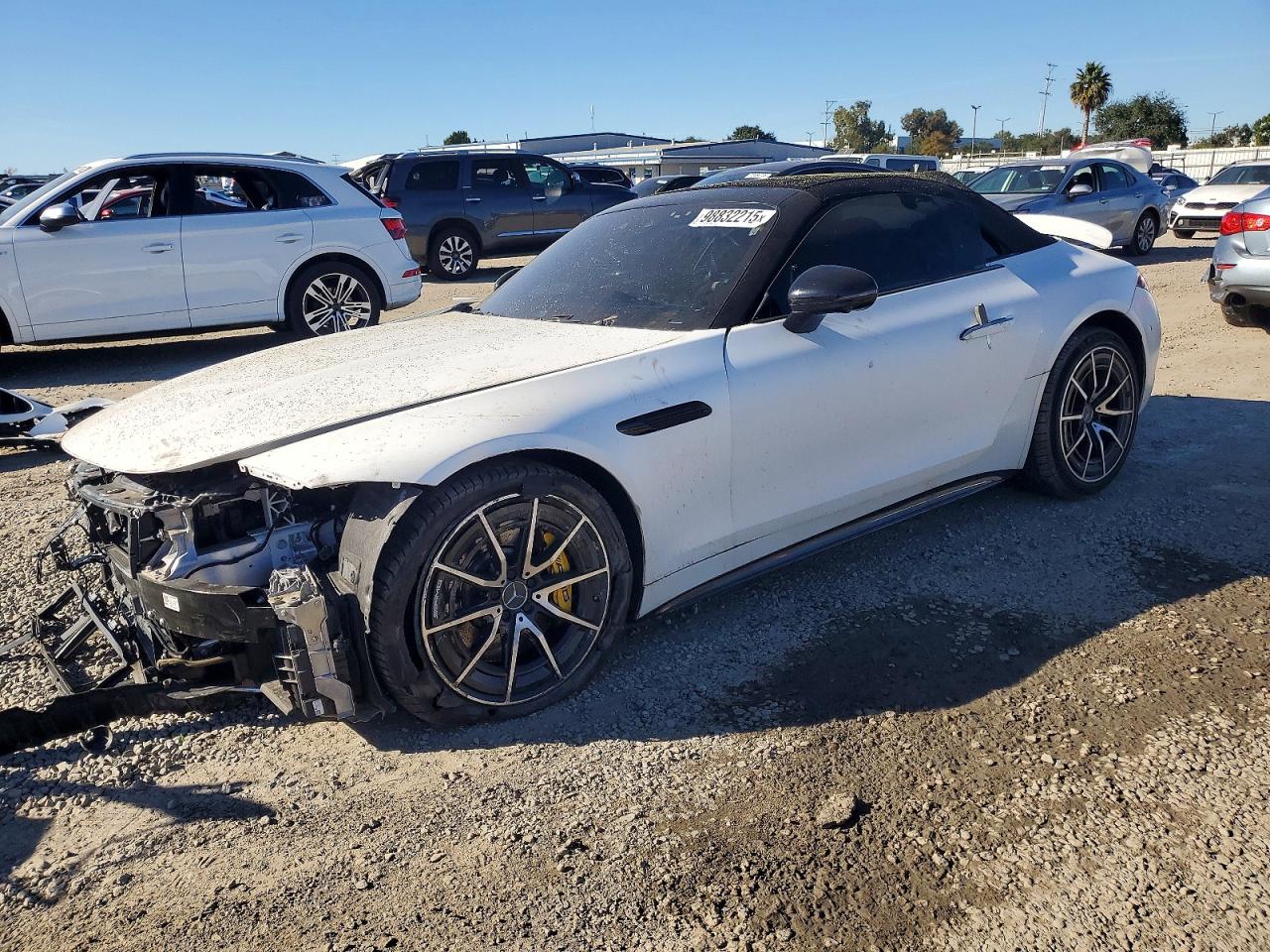 2022 Mercedes-Benz SL 63 AMG, VIN W1KVK8BB3NF006575 — Front end