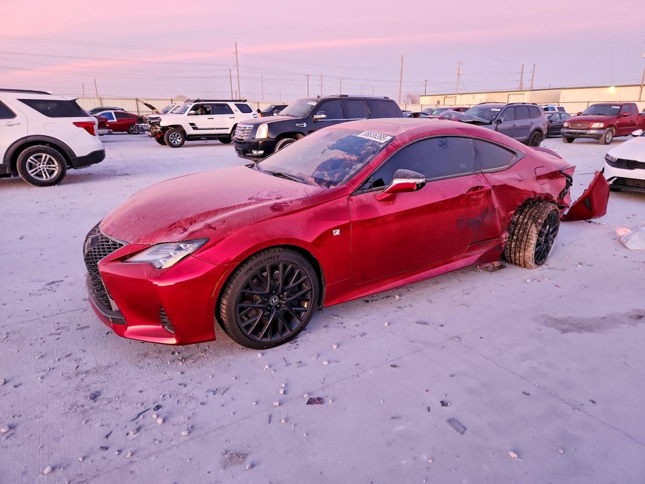 2020 Lexus RC 350 F Sport, VIN JTHGZ5BC2L5022564 — Rear end