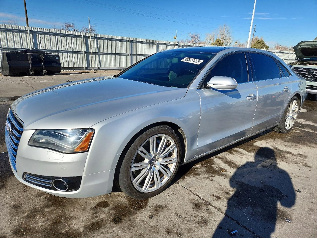2012 Audi A8, VIN WAURVAFD8CN004391 — Hail