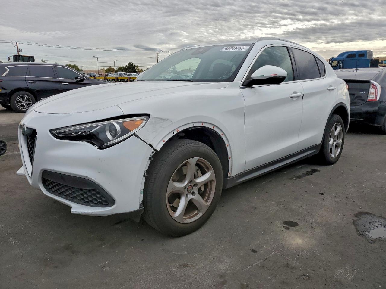 2020 Alfa Romeo Stelvio, VIN ZASPAJAN1L7C90960 — Фото с аукциона