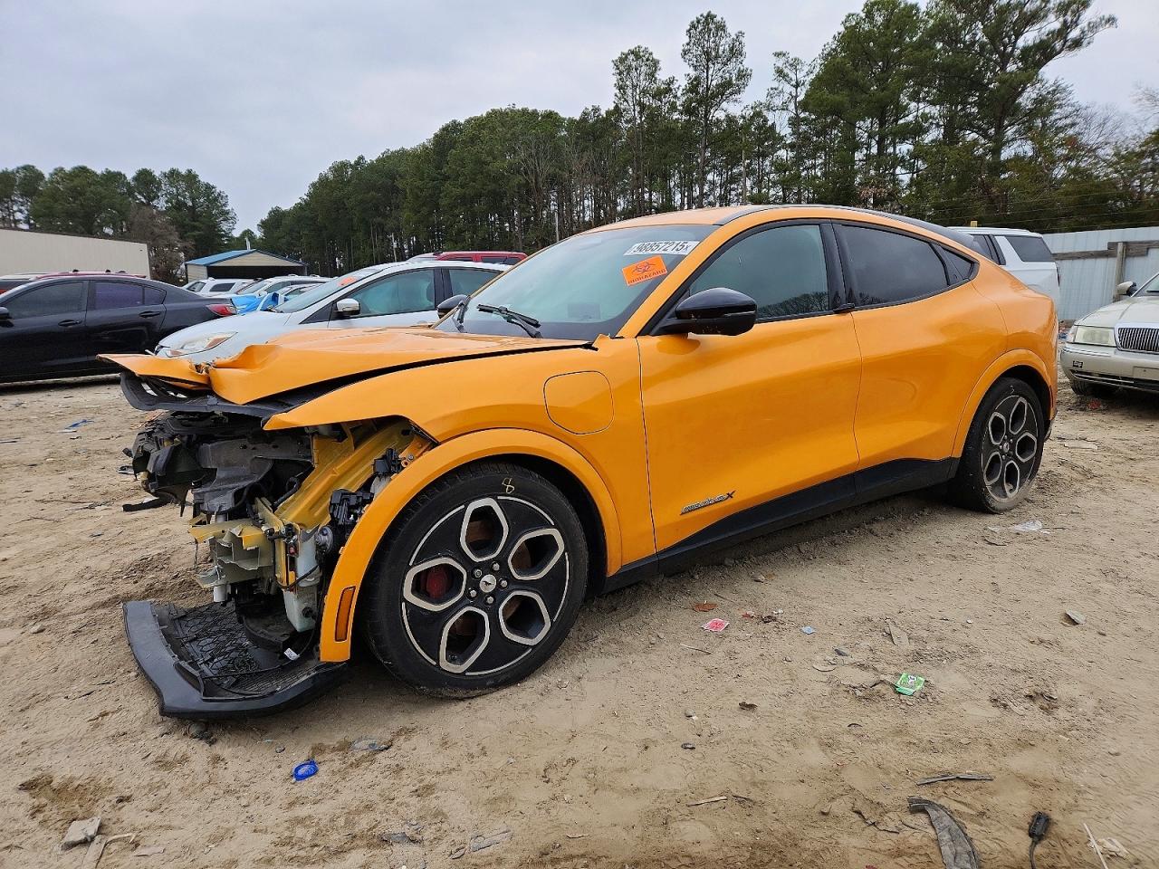 2021 Ford Mustang Mach-E GT, VIN 3FMTK4SE2MMD99760 — Front end