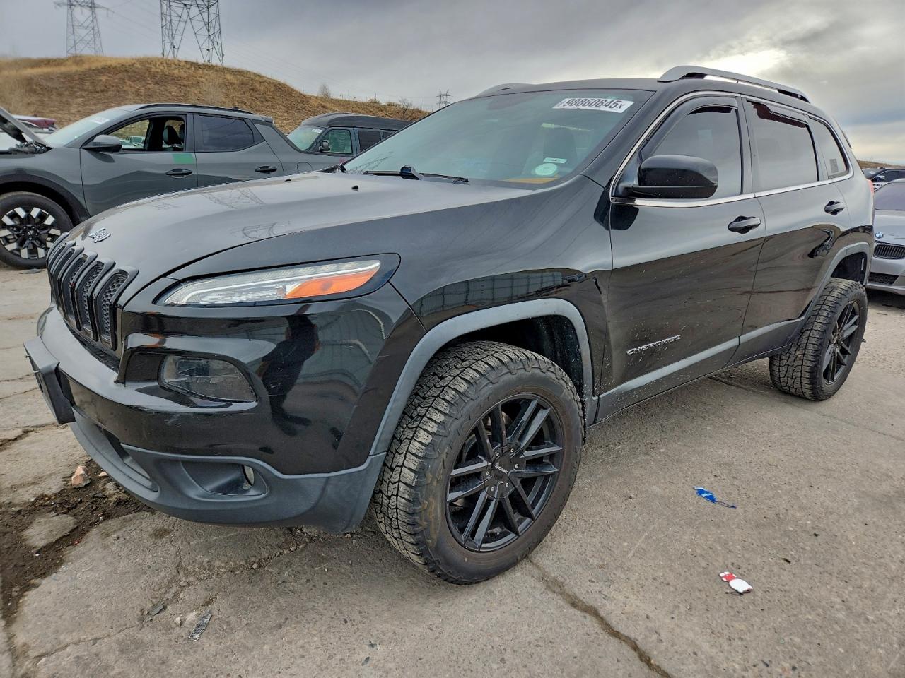 2014 Jeep Cherokee Latitude, VIN 1C4PJMCS4EW196612 — Зад