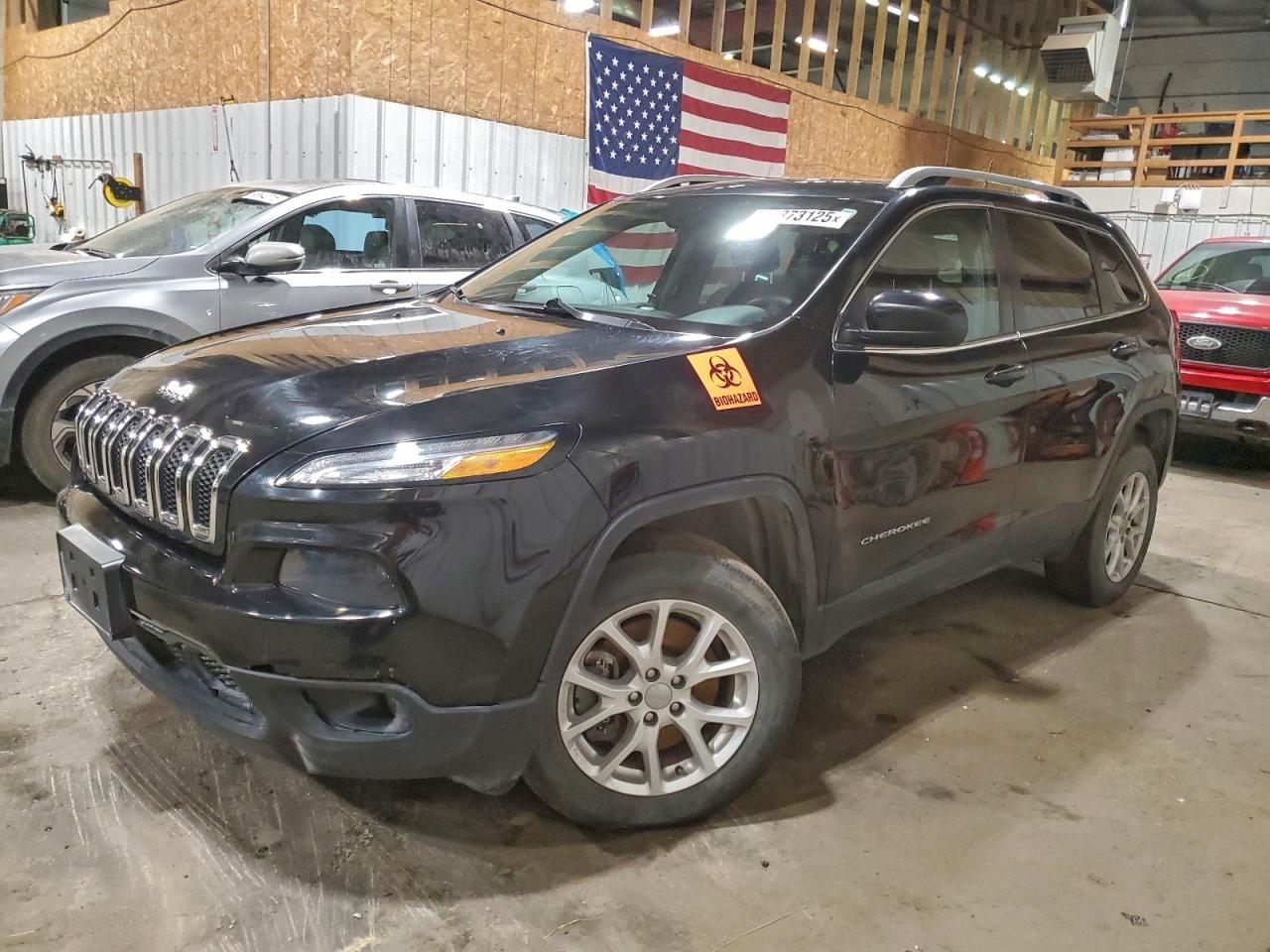 2018 Jeep Cherokee Latitude, VIN 1C4PJMCB6JD501064 — Biohazard / chemical