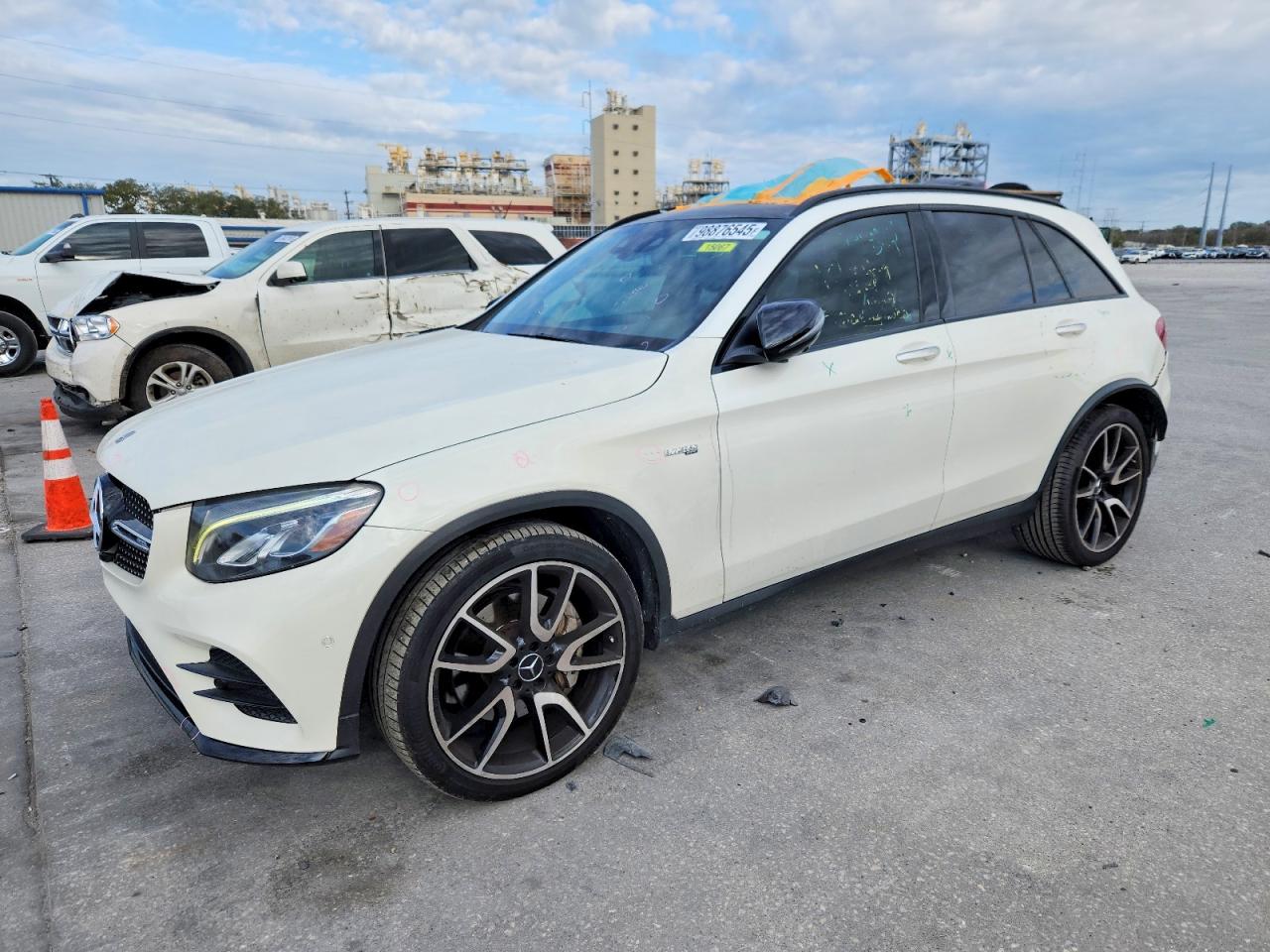 2018 Mercedes-Benz GLC 43 AMG, VIN WDC0G6EB4JF376508 — Vandalism
