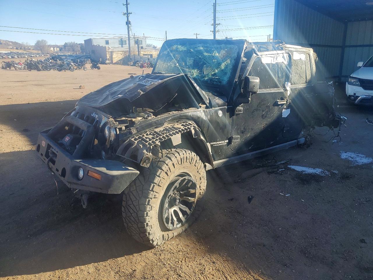 2017 Jeep Wrangler Unlimited Rubicon, VIN 1C4BJWFG7HL646451 — All over