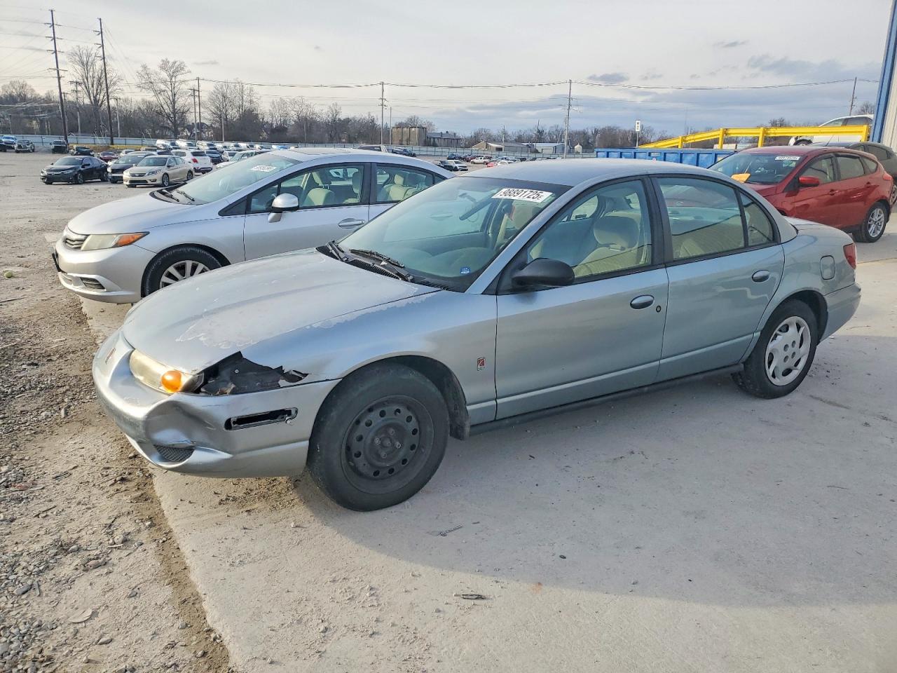 2002 Saturn SL, VIN 1G8ZK52792Z217659 — Rear end