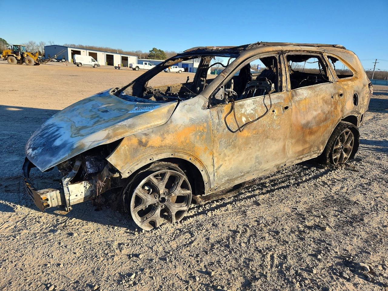 2016 Kia Sorento SX, VIN 5XYPK4A55GG186424 — Burn