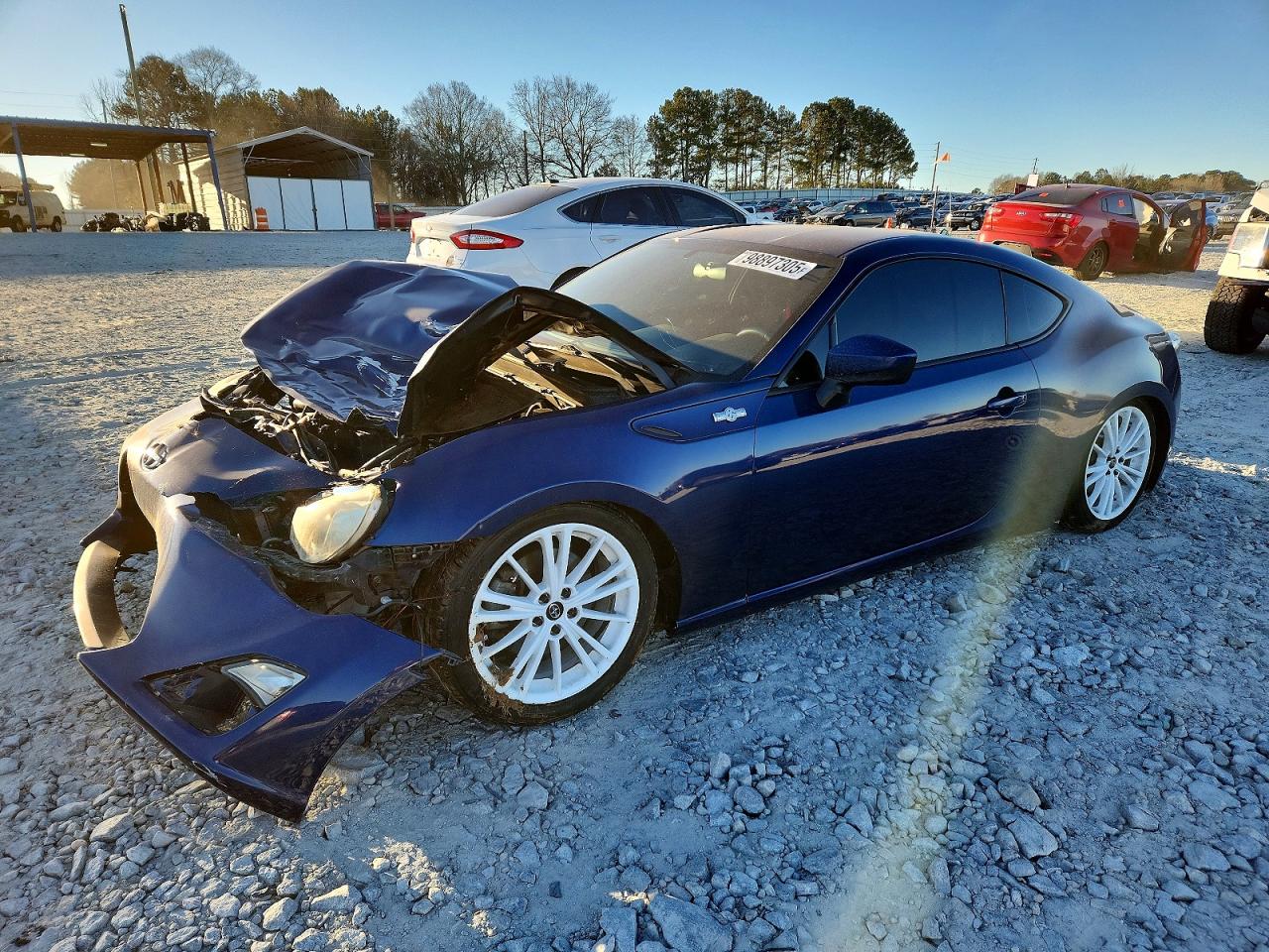 2013 Scion FR-S, VIN JF1ZNAA15D1706800 — Front end