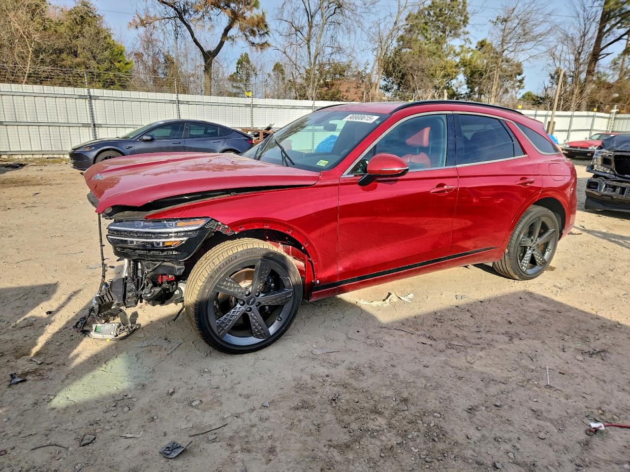 2024 Genesis GV70 2.5T, VIN 5NMMADTB3RH009503 — Front end
