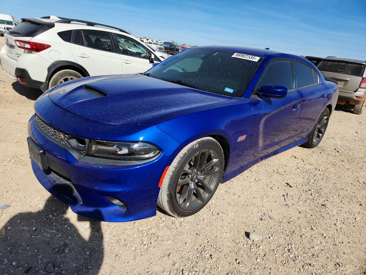 2021 Dodge Charger Scat Pack, VIN 2C3CDXGJ9MH648743 — Minor dents and scratches