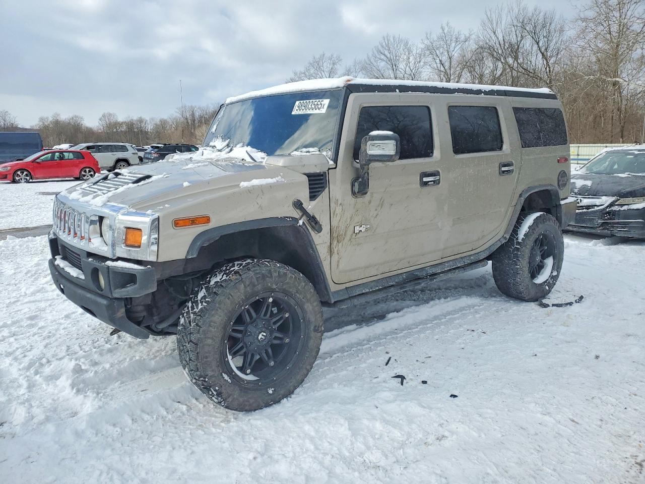 2006 Hummer H2, VIN 5GRGN23U46H104865 — Vandalism