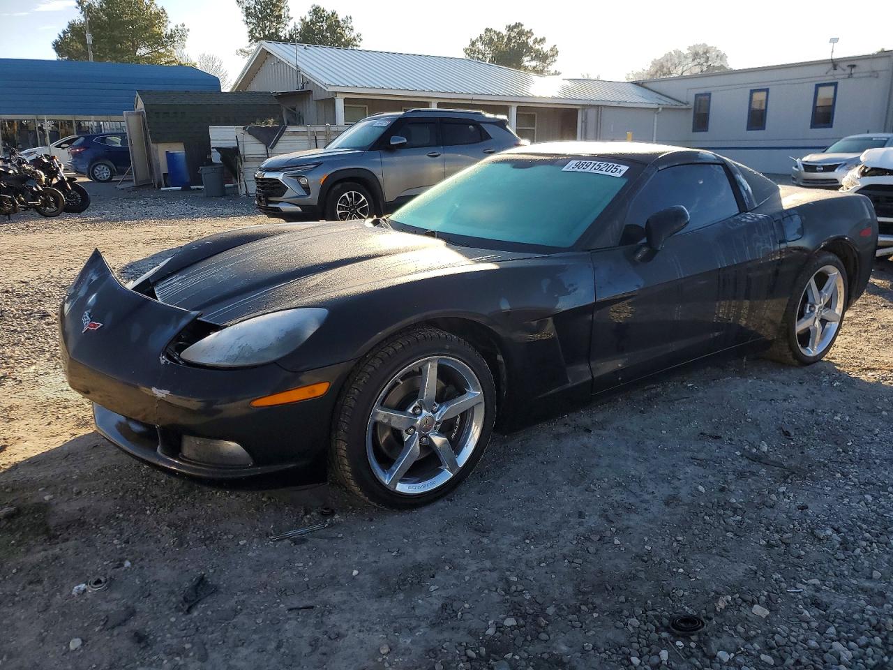 2010 Chevrolet Corvette 2LT, VIN 1G1YF2DWXA5102334 — Front end