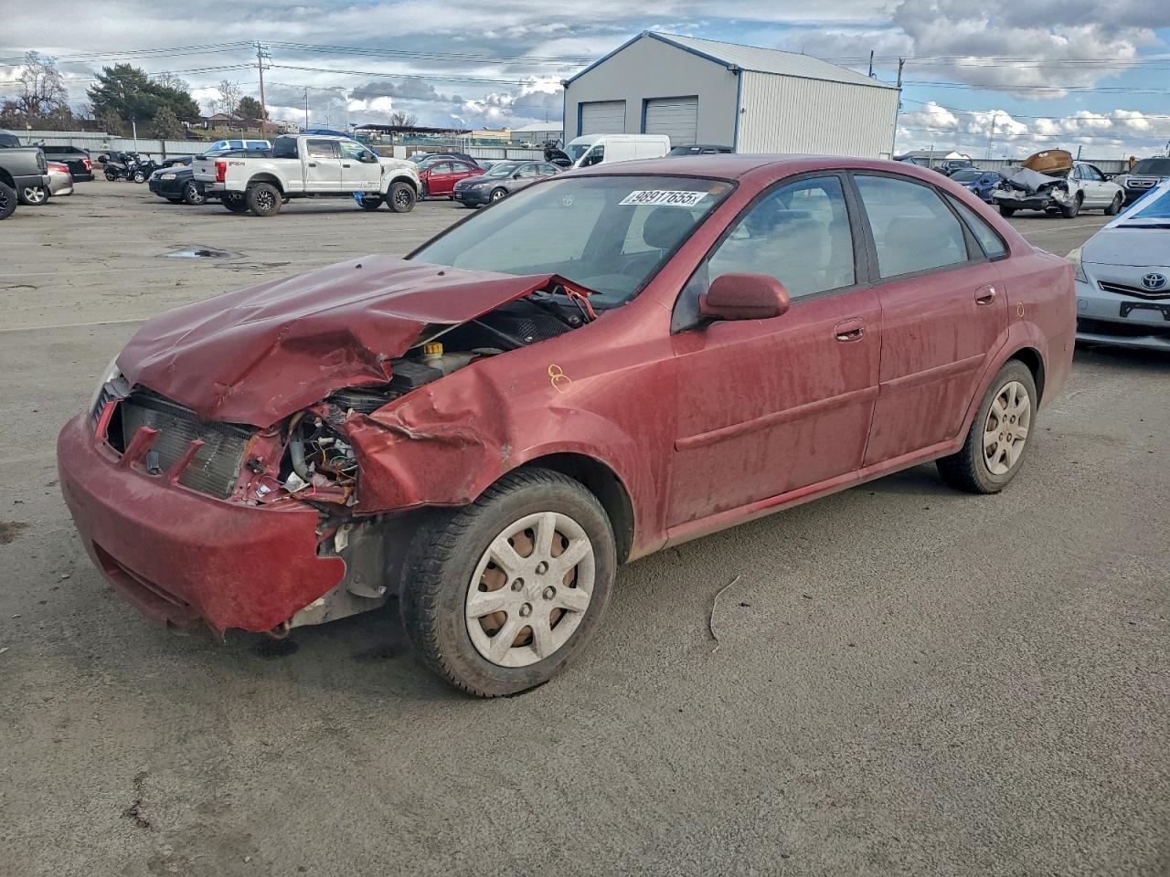 2004 Suzuki Forenza S, VIN KL5JD52Z44K955241 — Перед