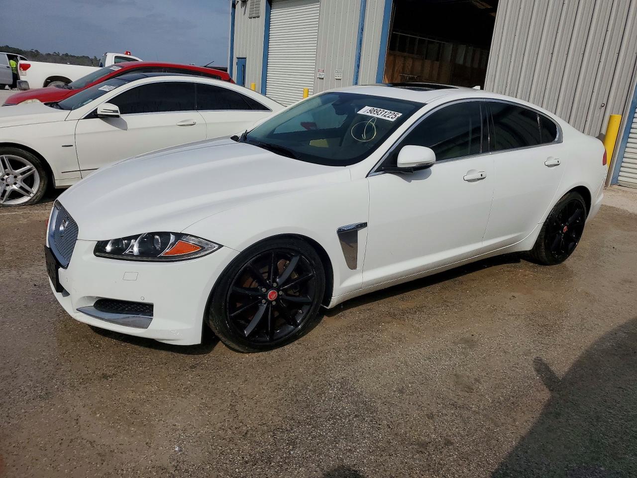 2015 Jaguar XF Portfolio, VIN SAJWA0F7XF8U55137 — Rear end