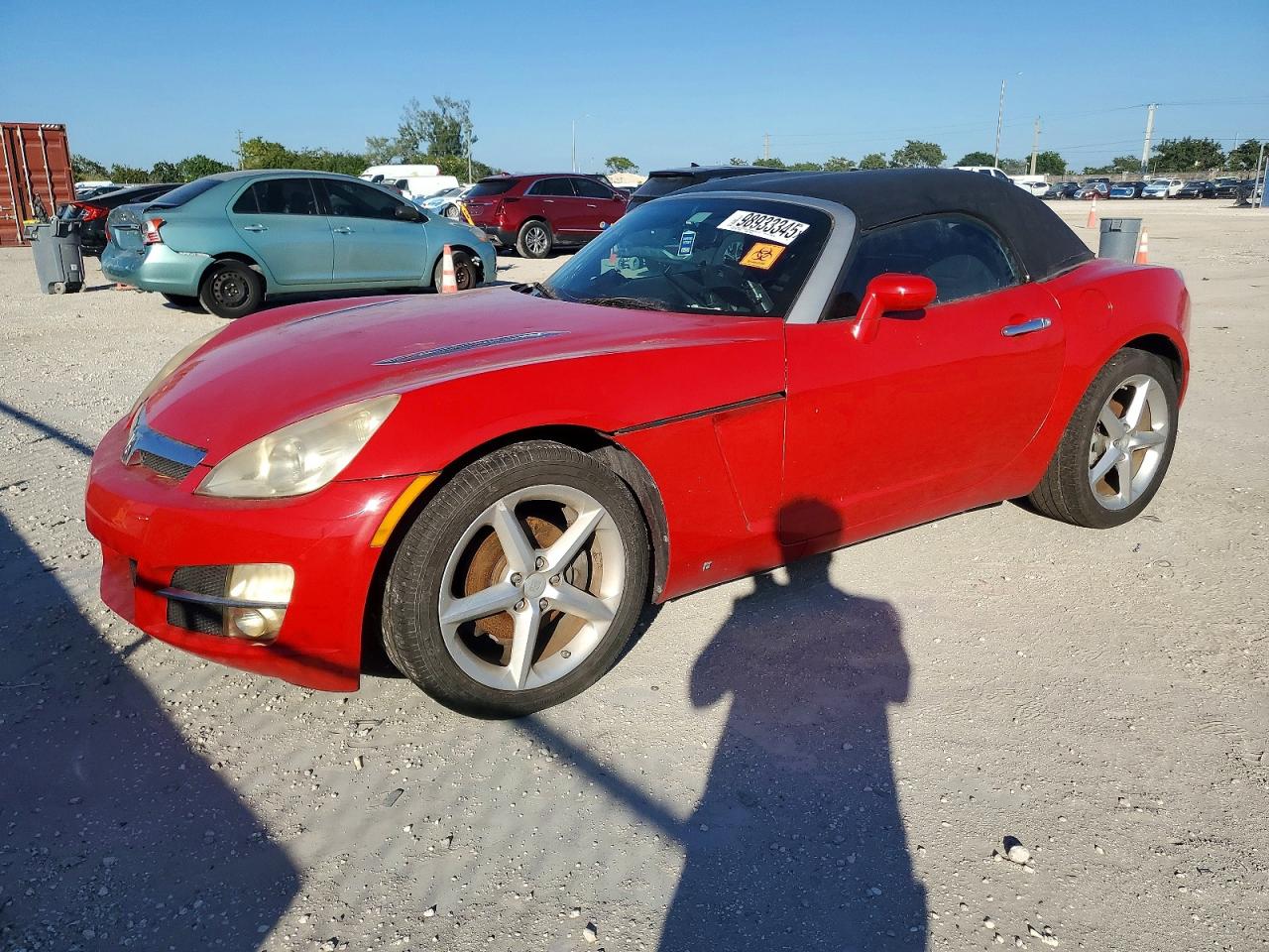 2008 Saturn Sky, VIN 1G8MB35B88Y133037 — Бок