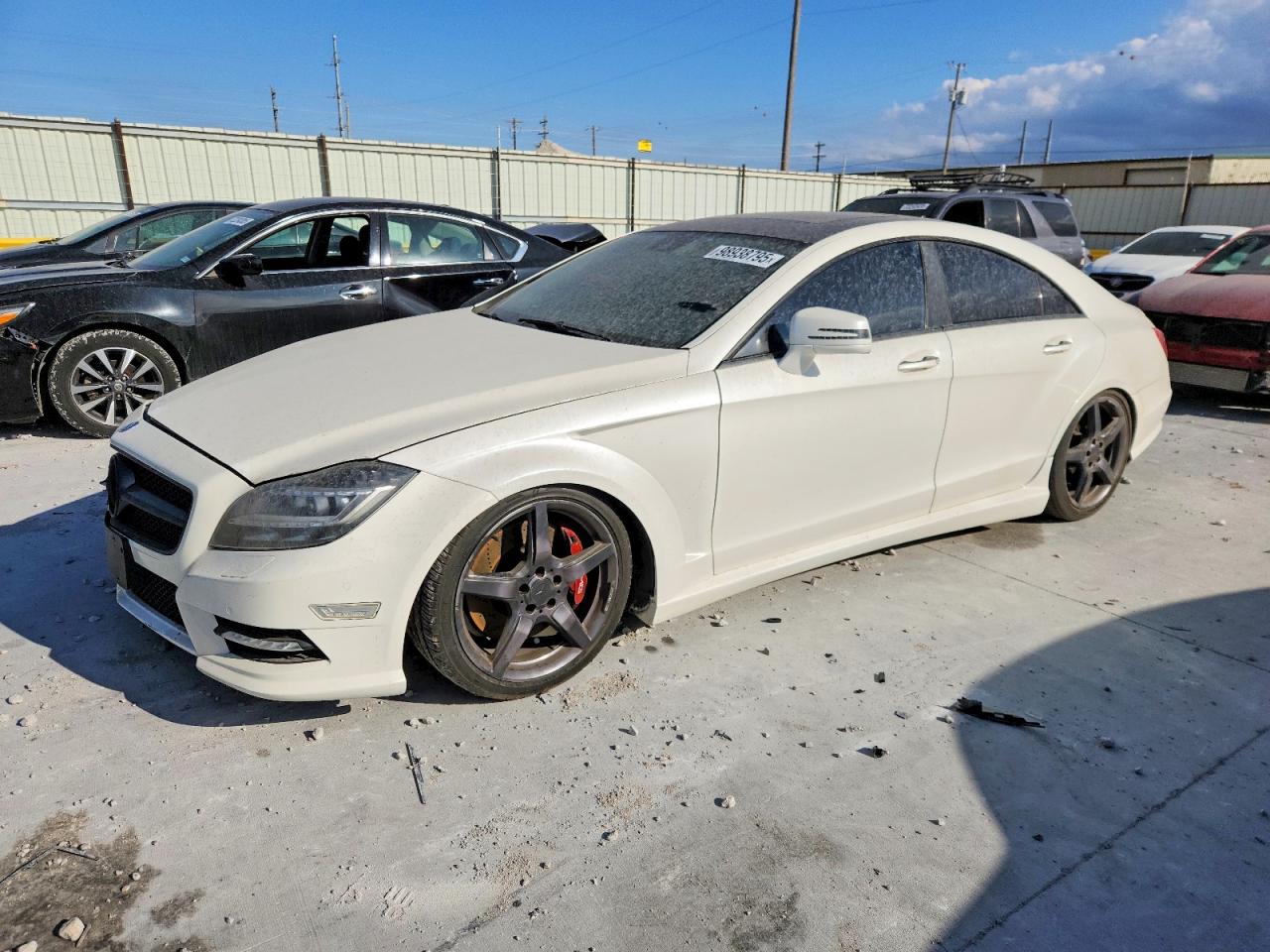 2012 Mercedes-Benz CLS 550, VIN WDDLJ7DB7CA015842 — Front end