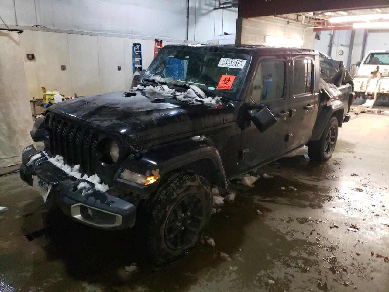 2023 Jeep Gladiator Sport S, VIN 1C6HJTAG4PL507027 — Biohazard / chemical