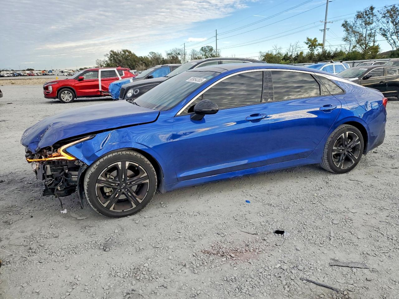 2021 Kia K5 GT-Line, VIN 5XXG64J29MG072954 — Front end