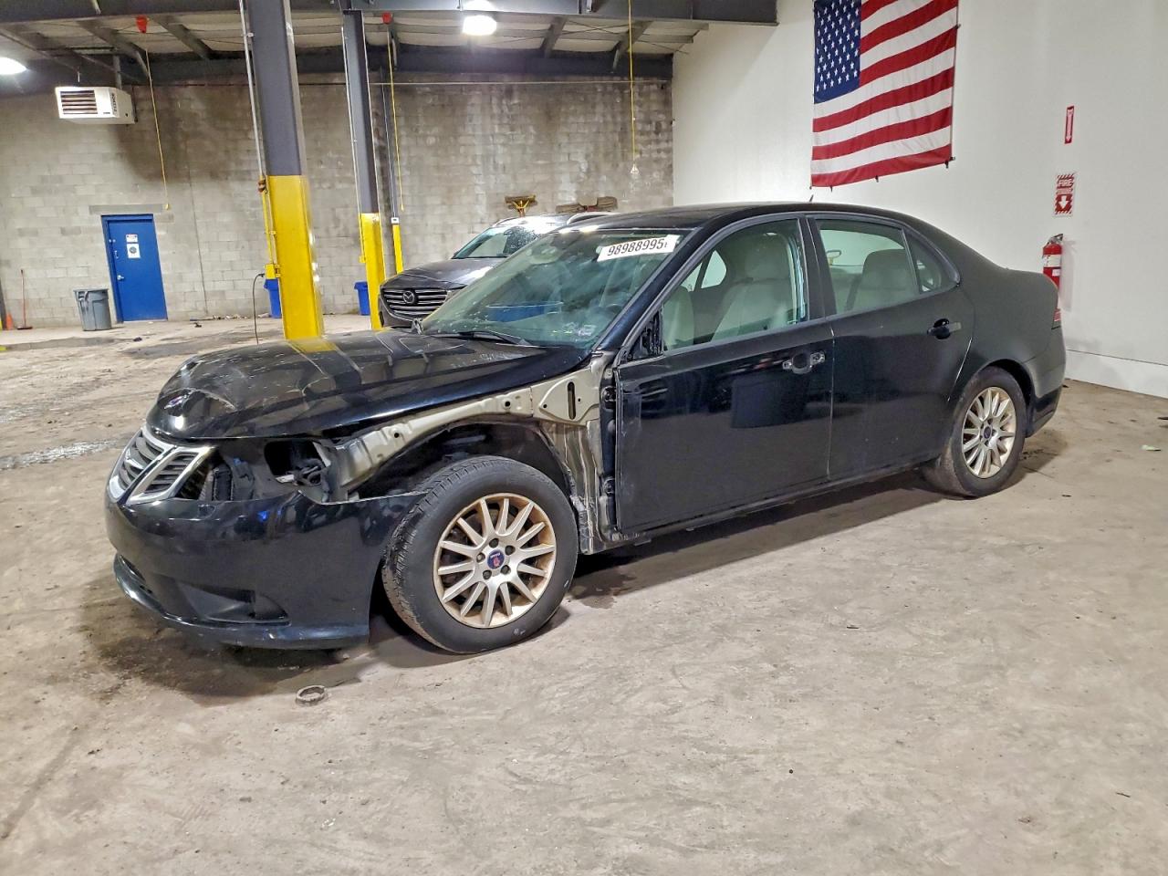2011 Saab 9-3, VIN YS3FA4CY2B1301066 — Front end