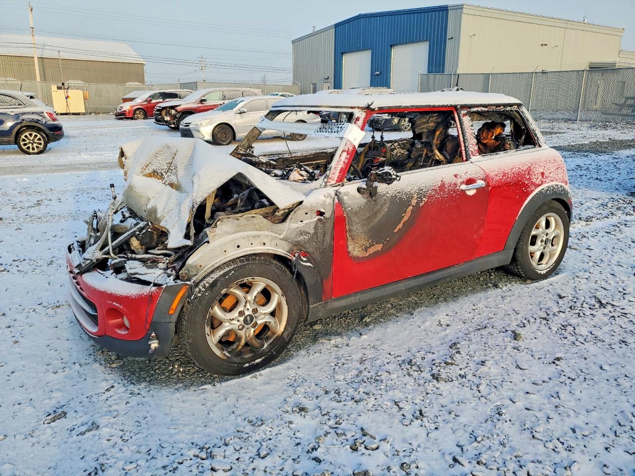 2013 MINI Hardtop, VIN WMWSU3C53DT684839 — Burn