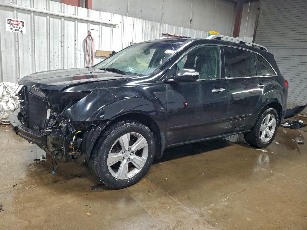 2011 Acura MDX Technology, VIN 2HNYD2H42BH504424 — Front end