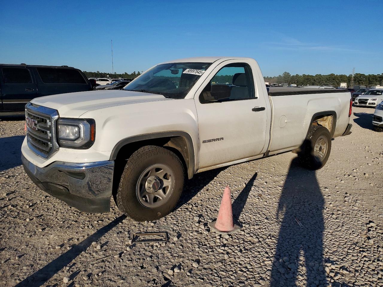2018 GMC Sierra 1500, VIN 1GTN1LEC3JZ900959 — Front end