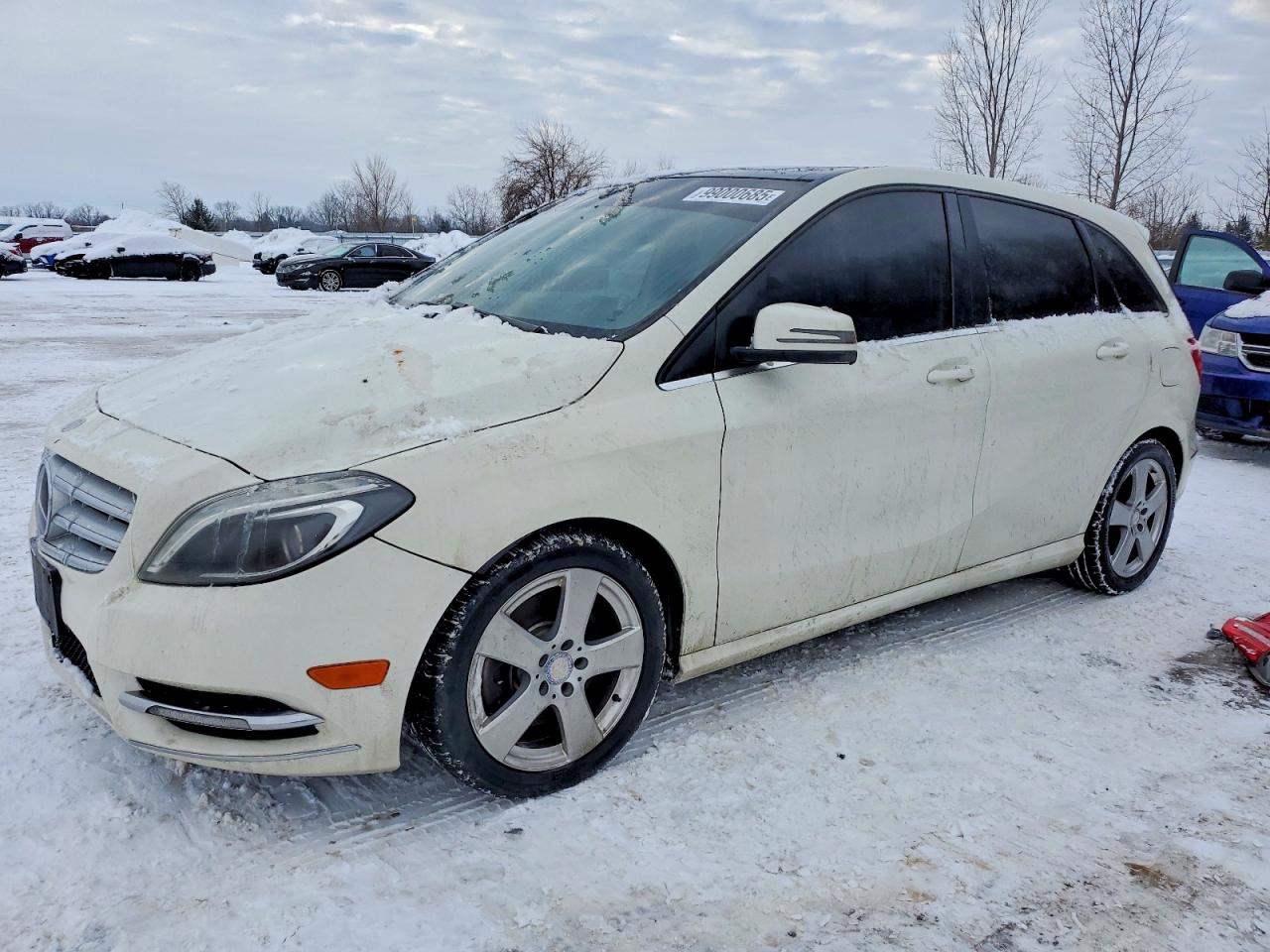 2014 Mercedes-Benz B 250 Sports Tourer, VIN WDDMH4EB8EJ193453 — Rear end